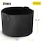 Ipower 10-Gallon 10-Pack Grow Bags (Black), 10PK GLGROWBAG10X5X2 - alternate 5